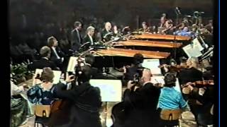 Mozart  Concerto for 3 pianos K242 Schiff Barenboim amp Solti [upl. by Eema686]