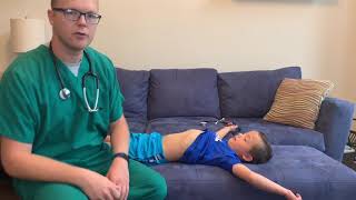 Abdominal Examination Demonstration Video [upl. by Nathanoj]