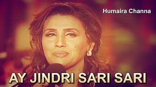 Ae Jindri Sari Sari  Humaira Channa  Virsa Live Show  Punjabi Love Song [upl. by Yrian]