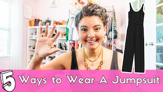 5 Ways To Wear A Jumpsuit  How To Wear A Jumpsuit To Work  How To Wear A Jumpsuit 2020 [upl. by Laven]