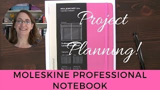 Moleskine Professional Notebook for Project Planning [upl. by Solim]