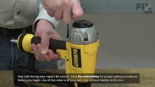 DeWalt Nailer Repair  How to Replace the Seal [upl. by Landes]