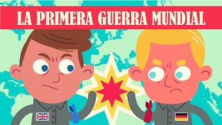 LA PRIMERA GUERRA MUNDIAL EN 10 MINUTOS  Infonimados [upl. by Alekat]