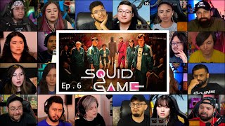 Squid Game Ep 6  Extended Reaction Mashup  squidgame [upl. by Allister]