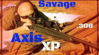 Savage Axis XP 308 Budget Rifle Test And Review HD [upl. by Ayanal]