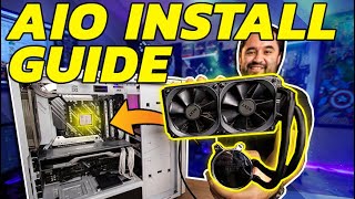 How to install an AIO CPU Cooler [upl. by Nitaf146]