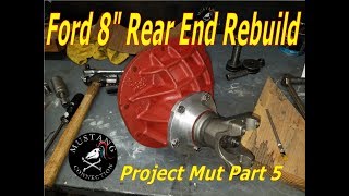 DIY How to Rebuild a Ford 8quot Rear End Quick Performance 355 Traction Lock Project Mut Part 5 [upl. by Rikahs445]