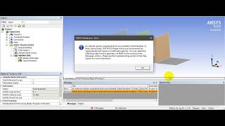 Fix ansys error quota internal solution magnitude limit was exceededquot [upl. by Baese480]