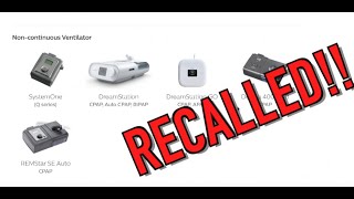 Philips Respironics DreamStation RECALL Are you at Risk [upl. by Hakkeber]