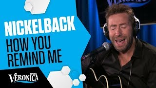 Nickelback  How You Remind Me Acoustic  Live Radio Veronica 25052017 [upl. by Chickie]