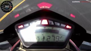 2010 Ducati Streetfighter 1098s Top Speed [upl. by Rustie]