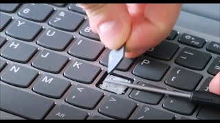 How To Fix Small Keyboard Key  Lenovo Yoga [upl. by Htinnek]