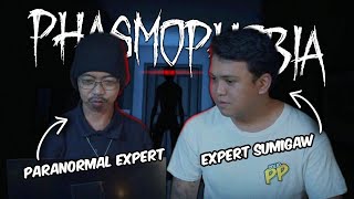 Real Paranormal Investigator Plays PHASMOPHOBIA [upl. by Nibor]