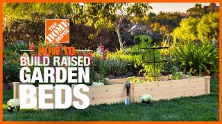 How to Build Raised Garden Beds 🌱  The Home Depot [upl. by Jackson713]