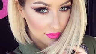 Hot Pink Lips tutorial [upl. by Allehs]