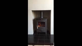 Hamlet Solution 5kW multifuel stove installed by Eco Installer of Ely Cambridgeshire [upl. by Strephonn17]