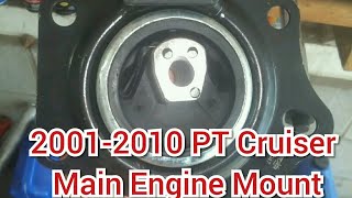 How to replace the main engine mount on a pt cruiser [upl. by Ellata]