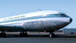 Pan American Boeing 707 Promo Film  1959 [upl. by Ydiarf740]