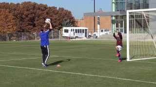 Goalkeeping Drills for the Beginner 08 [upl. by Culbert]