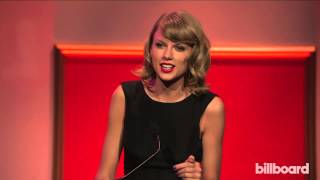 Taylor Swift accepts Billboards Woman of the Year [upl. by Einnaj]