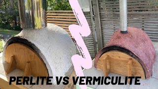 Perlite vs Vermiculite  Pizza Oven Comparisons [upl. by Aerdnak]