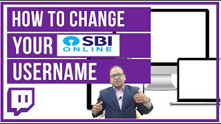 How to change username of SBI internet Banking [upl. by Draner839]