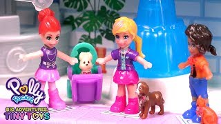 Polly’s Pet Palooza 🐶Toy Play  Polly Pocket [upl. by Siradal]