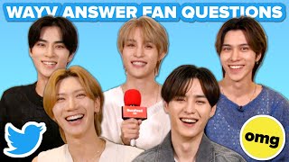 WayV Answer Fan Questions [upl. by Daphna341]