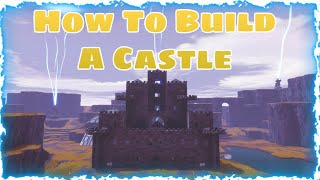 Fortnite STW How To Build a Castle Around The Storm Shield [upl. by Hayifas]