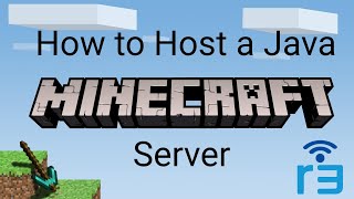 How to host a Java Minecraft Server [upl. by Refotsirk]