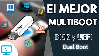 VENTOY Multiboot BIOS y UEFI DualBoot  TODO en 1 Solo USB  Windows Linux y Mas❗️ [upl. by Jessen23]