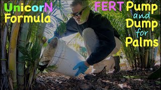 Fertilizing Palms Pots and Trops  Landscape Fertilization [upl. by Einej470]