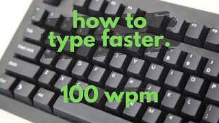 How to Type Faster 100 wpm in One Week  Stop Wasting Time 5 Tips [upl. by Kamal]