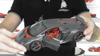 118 LAMBORGHINI SESTO ELEMENTO by Autoart Models  Full Review [upl. by Moia842]