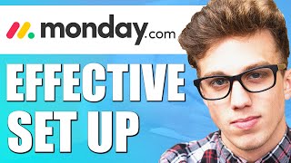 How to Use Mondaycom Effectively  Project Management Tutorial [upl. by Aivekal]