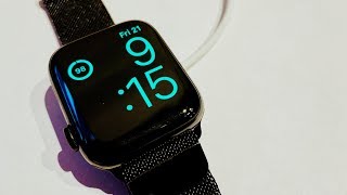 Apple Watch HOW TO View Battery Percentage While Charging [upl. by Einhapets]