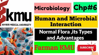 Human and Microbial Interactions  Microbiology Chp 6  Normal Flora TypesFunctions and Advantages [upl. by Hunt]