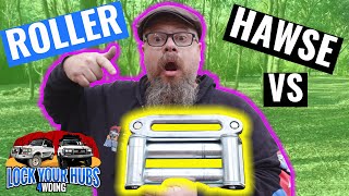 Aluminium Hawse vs Roller Fairlead for 4x4 Winching [upl. by Liagiba]