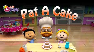 Pat A Cake with Lyrics  LIV Kids Nursery Rhymes and Songs  HD [upl. by Russell]