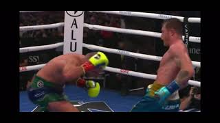 Canelo vs Saunders Amazing TKO Punch That Broke Bil Face  Boxing Fight [upl. by Mckenzie178]