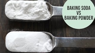 Baking Soda vs Baking Powder The Difference [upl. by Obeng564]