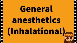 Pharmacology General Anesthetics Anesthesia CNS MADE EASY [upl. by Gwenette]