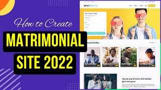 How to Make a Matrimonial Website like Shaadicom with WordPress amp PremiumPress Dating Theme 2022 [upl. by Idelson796]