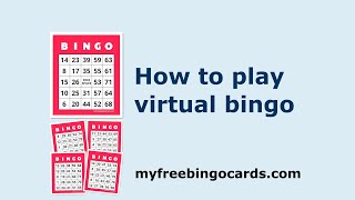 How to play Virtual Bingo [upl. by Leunammi]