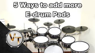 5 Ways to connect more Pads to an Edrum Kit [upl. by Tterag]