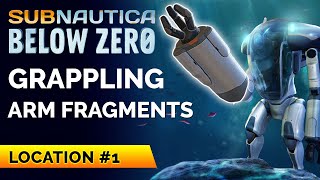 Prawn Suit Grappling Arm Fragments Location  Subnautica Below Zero [upl. by Anoiuq440]