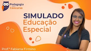 Simulado Educação Especial  Pedagogia para Concurso [upl. by Malcom]