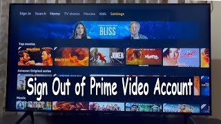 How to Sign Out Amazon Prime Video Account from Smart TV [upl. by Dhumma]