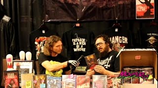 Director Ryan Nicholson talks Gutterballs 2 Balls Deep at Texas Frightmare Weekend [upl. by Brott]