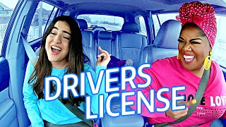 DRIVERS LICENSE Olivia Rodrigo Cover Carpool Coaching w Vocal Coach [upl. by Gwennie]